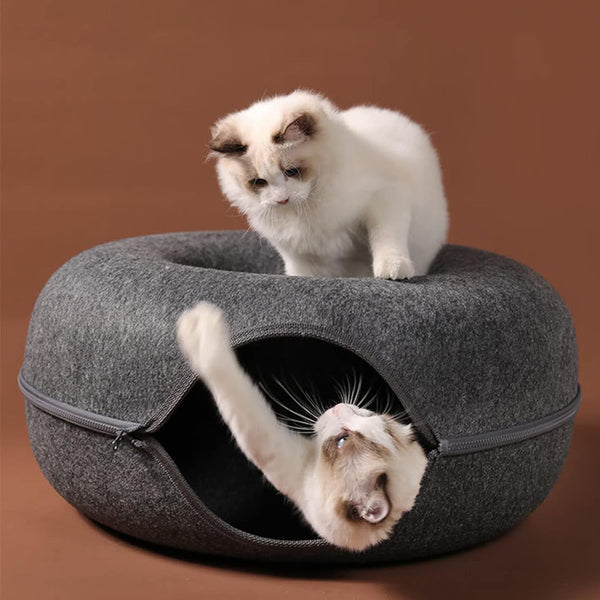 Cozy Cat Play Tunnel Bed
